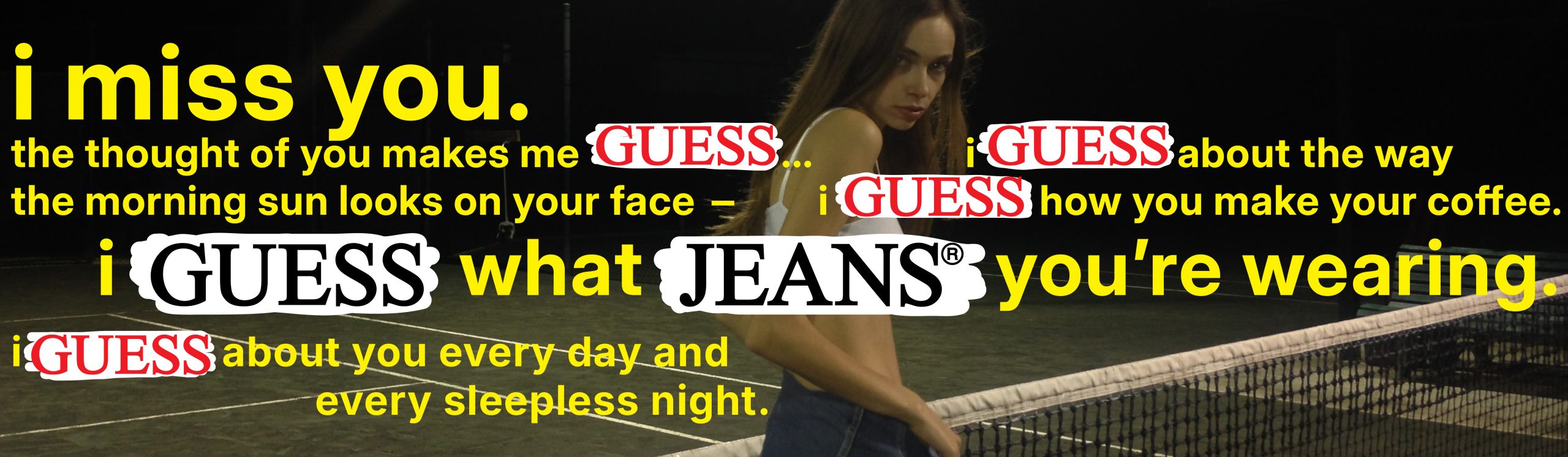 GUESS JEANS IS REPOSITIONING ITSELF AS AN IT GIRLS BRAND