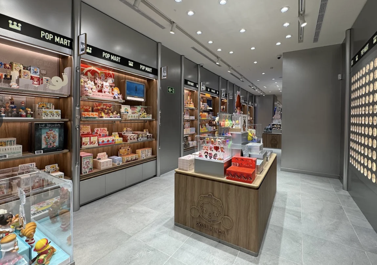POP MART’S NEW TEMPLE IN BARCELONA IS A REALITY